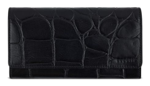 bugatti Ladies Long Zip Wallet Black