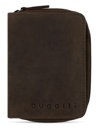 bugatti Luca Ladies Zip Purse Brown