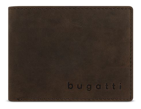 bugatti Luca Flap Wallet Braun