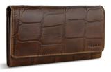 bugatti Ladies Long Zip Wallet Cognac bugatti Ladies Long Zip Wallet Cognac