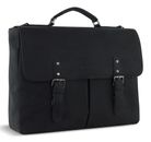 bugatti Luca Briefcase With Flap Black