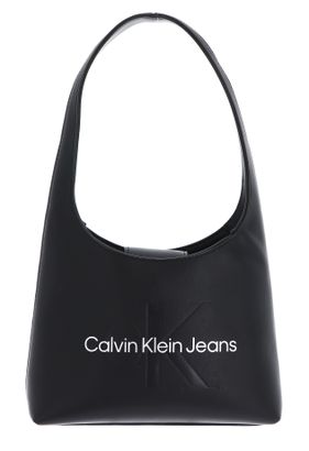 Calvin Klein CKJ Sculpted Shoulderbag Mono Black / Metallic Logo