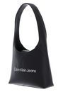 Calvin Klein CKJ Sculpted Shoulderbag Mono Black / Metallic Logo