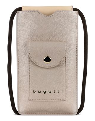 bugatti Ella Mobile Purse Bag Beige