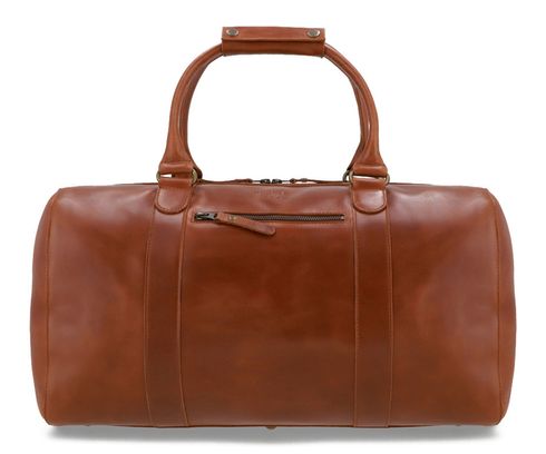 BUCKLE & SEAM Willow Blu Weekender Cognac