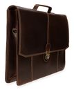 BUCKLE & SEAM Sierra Stripes Briefcase Brown