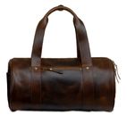 BUCKLE & SEAM Chap Dot Duffle Bag Brown