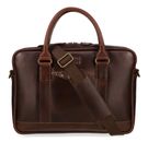 BUCKLE & SEAM Everett Dot Business Bag Brown BUCKLE & SEAM Everett Dot Business Bag Brown