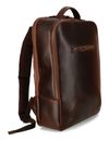 BUCKLE & SEAM Leon Blu Leather Backpack Brown BUCKLE & SEAM Leon Blu Leather Backpack Brown