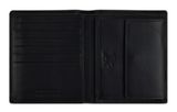 mano Don Andrea RFID Coin Wallet With Flap Black mano Don Andrea RFID Coin Wallet With Flap Black