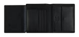 mano Don Andrea RFID Coin Wallet With Flap Black mano Don Andrea RFID Coin Wallet With Flap Black