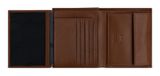 mano Don Antonio RFID Coin Wallet Cognac