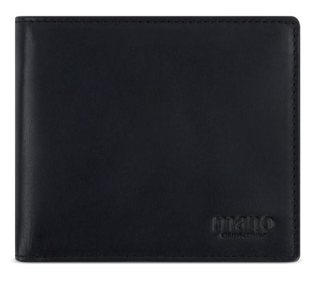 mano Don Andrea RFID Coin Wallet Black