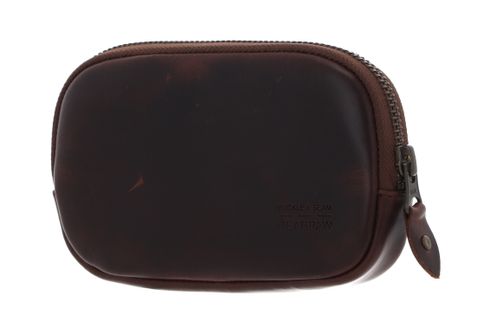 BUCKLE & SEAM Robin Leather Bag S Brown