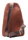 Esquire Dallas Small Crossbody Bag Brown