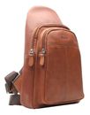 Esquire Dallas Small Crossbody Bag Brown