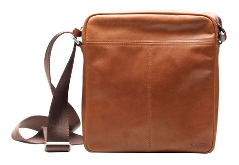 Esquire Dallas Crossbody Bag Brown