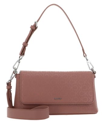 Calvin Klein CK Must Shoulder Bag Ash Rose Mono