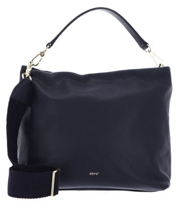 abro Leather Dalia Hobo Bag Kaia Navy