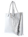 abro Leather Quantiko Shopper 48 Hours Silver abro Leather Quantiko Shopper 48 Hours Silver