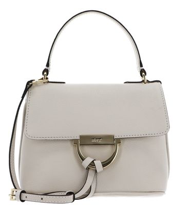 abro Leather Kavir Handbag Temi Beige