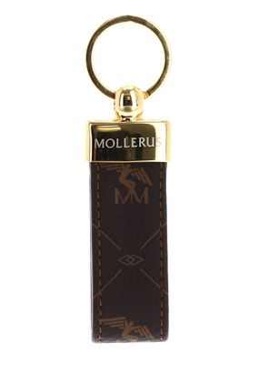 MAISON MOLLERUS Rigi Keyring Soft Braun / Gold