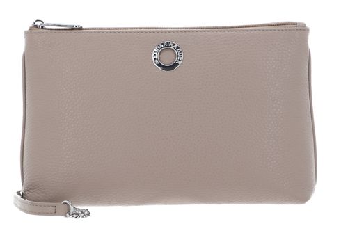 MANDARINA DUCK Mellow Leather Crossover Bag Warm Taupe