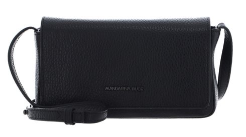 MANDARINA DUCK Mellow Leather Crossover Bag Nero