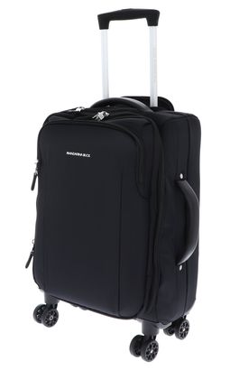 MANDARINA DUCK Week - End Cabin Trolley 4 Wheels Expandable S Black