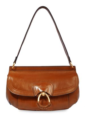 THE BRIDGE Erica Shoulder Bag Cognac abb. Oro