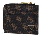 GUESS Mito Card Holder Dark Brown / Ochre GUESS Mito Card Holder Dark Brown / Ochre