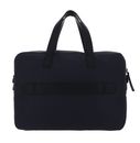 TOMMY HILFIGER TH Pique Monotype Slim Computer Bag Space Blue TOMMY HILFIGER TH Pique Monotype Slim Computer Bag Space Blue