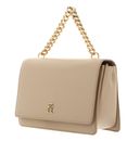 TOMMY HILFIGER TH Refined Shoulder Bag M White Clay