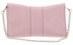 FURLA Luxury Culture 2way バック パール色 フルラの”春色”レディースバッグ、メタルハンドルの上品