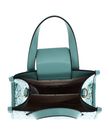 GUESS Silvana Two Compartment Mini Tote Turquoise Logo GUESS Silvana Two Compartment Mini Tote Turquoise Logo