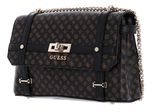 GUESS Emilee Convertible Crossbody Flap Mocha Logo GUESS Emilee Convertible Crossbody Flap Mocha Logo