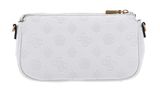 GUESS Izzy Double Pouch Crossbody Stone Logo