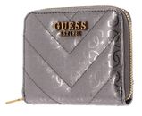 GUESS Jania Small Zip Around Pewter GUESS Jania Small Zip Around Pewter
