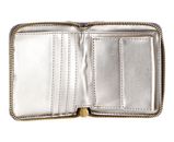 GUESS Jania Small Zip Around Pewter GUESS Jania Small Zip Around Pewter