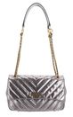 GUESS Jania Convertible Crossbody Bag Pewter GUESS Jania Convertible Crossbody Bag Pewter