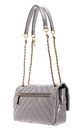GUESS Jania Convertible Crossbody Bag Pewter GUESS Jania Convertible Crossbody Bag Pewter