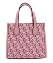 GUESS Silvana Two Compartment Mini Tote Apricot Rose Logo