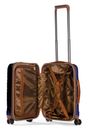 Stratic Leather & More Trolley With Front Pocket S Blue Stratic Leather & More Trolley With Front Pocket S Blue