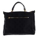 GUESS Izzy Peony Girlfriend Satchel Black Logo