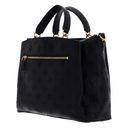 GUESS Izzy Peony Girlfriend Satchel Black Logo