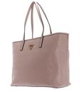 GUESS Power Play Large Tech Tote Rosewood Logo GUESS Power Play Large Tech Tote Rosewood Logo