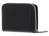 abro Leather Dalia Wallet Black / Nickel