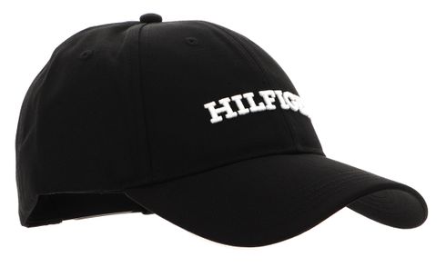 TOMMY HILFIGER TH Monotype Canvas Cap Black