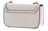 GUESS G Status Mini Crossbody Flap Bag Natural / Light Rose GUESS G Status Mini Crossbody Flap Bag Natural / Light Rose