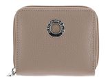 MANDARINA DUCK Mellow Leather Zip Wallet Warm Taupe